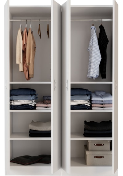 Gümüş Giyinme Dolabı - Çok Amaçlı Dolap - Gardırop 180 Cm-4 Kapaklı Gümüş Giyinme Dolabı - Çok Amaçlı Dolap - Gardırop 180 Cm-4 Kapaklı