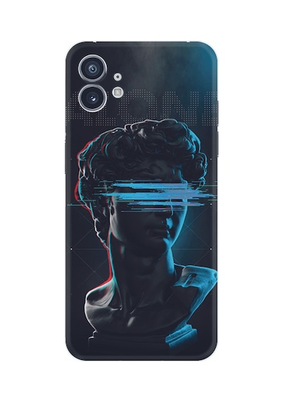 Nothing Phone 2 Kılıf Silikon Desen Özel Seri Alone 1668