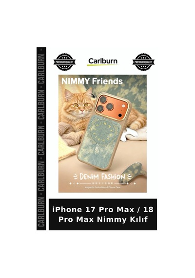 İphone 17 Pro Max / 18 Pro Max Nimmy Kılıf Modern Tarz Ekipman çok renkli