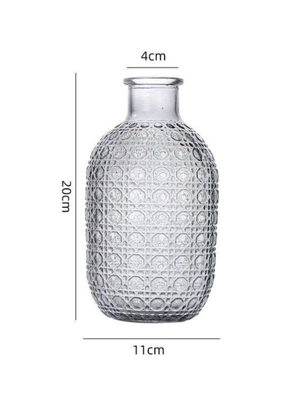 Bak Gel Al Elegant Gri Cam Vazo Modern Tasarım Ve Şıklığıyla Her Mekâna Uygun - Minielegant01