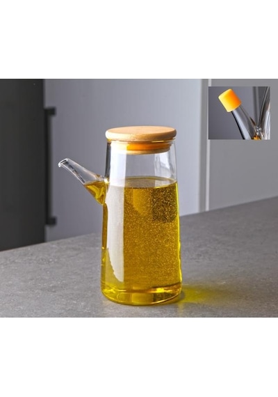 2 Li Borosilikat Cam Yağlık Sirkelik 460ml 3827-2