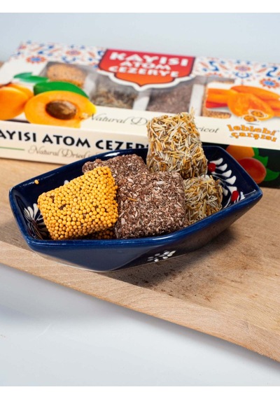 Leblebi Çarşısı Kayısı Atom Cezerye 4'lü Set 4'lü Set 4x125 G