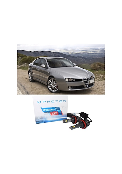 Alfa Romeo 159 Led Xenon Uzun Far Ampulü H7 Ultimate Yeni Seri Beyaz