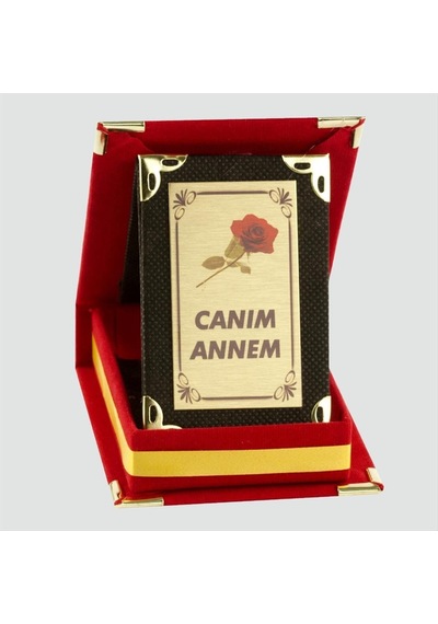 Canım Semeglbl - 14 Annem Plaketi-kırmızı Çok Renkli