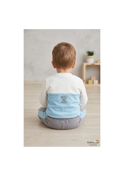 Gülerçocuk Ayıcık Detaylı Askılı Bebek Takımı Sarı Beyaz Uzun Kollu Alt Üst 2 Li Bebek Kombin 6-18 Ay Mavi Gülerçocuk Ayıcık Detaylı Askılı Bebek Takımı Sarı Beyaz Uzun Kollu Alt Üst 2 Li Bebek Kombin 6-18 Ay Mavi