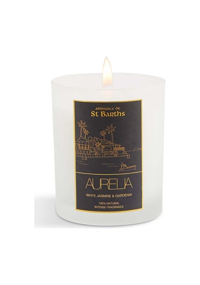 Aurelia Geneve Ambiance De St Barths - White Jasmine & Gardenia - Yasemin & Gardenya Kokulu Mum - 210 G