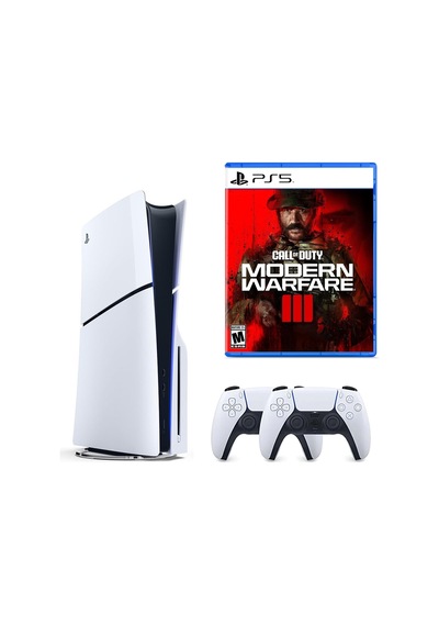 Sony Playstation 5 Slim 1 TB Standart Edition Konsol + 2 Kol + PS5 Call Of Duty Modern Warfare 3 (İthalatçı Garantili)