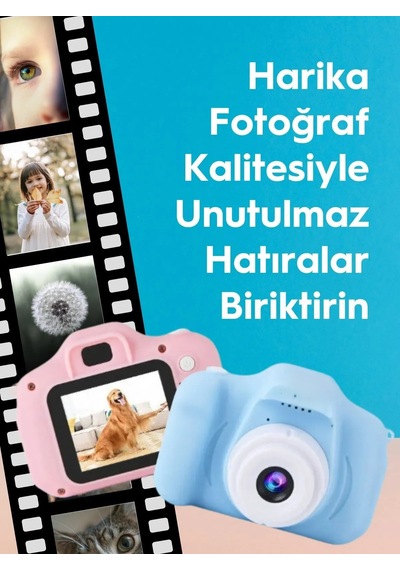Arell Teknoloji X4563 Çocuk Dijital Fotoğraf Makinesi