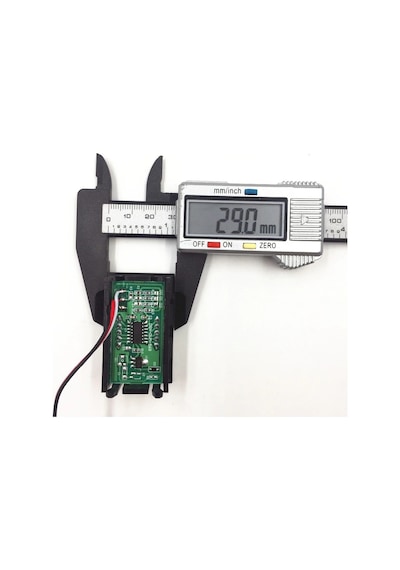 0.56 İnch Dc 0-30V Dijital Voltmetre Kırmızı  3 Telli Panel Tip