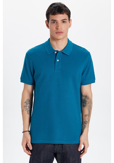 Tudors Erkek Slim Fit Dar Kesim %100 Pamuk Mavi Polo Yaka Tişört-32761 Mavi Tudors Erkek Slim Fit Dar Kesim %100 Pamuk Mavi Polo Yaka Tişört-32761 Mavi