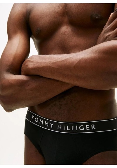 Tommy Hilfiger 3p Brıef Dtm Erkek Siyah Boxer - Um0um03856