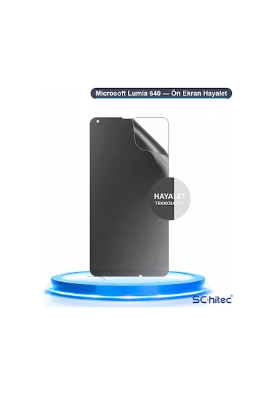 Lumia 640 Uyumlu Ön Yüzey Hayalet Privacy Hidrojel Ekran Koruyucu 09211052