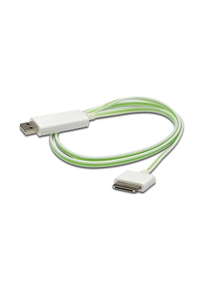 Digitus Db-600103-010-w 0.90 Mt Usb To Dock Erkek-erkek Işıklı Şarj İçin Kablo