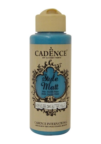 Style Matt Akrilik Boya 120ml 9035 Kelebek Mavi 9035 Kelebek Mavi