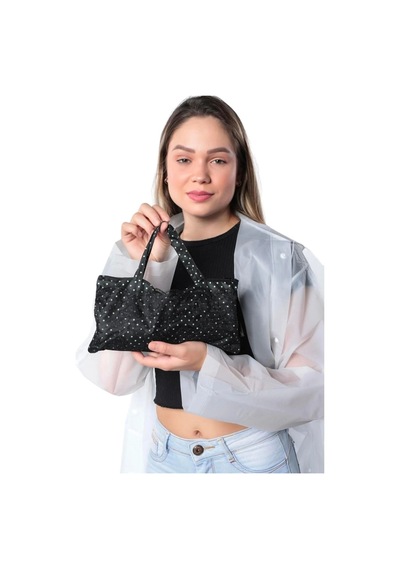 Bosile Hobbs London Yarasa Model 8 Tel Şemsiye Siyah