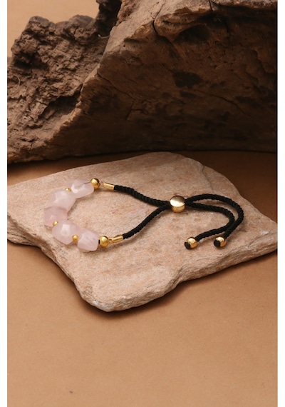 Pembe Kuvars Taşı Bileklik 42674331