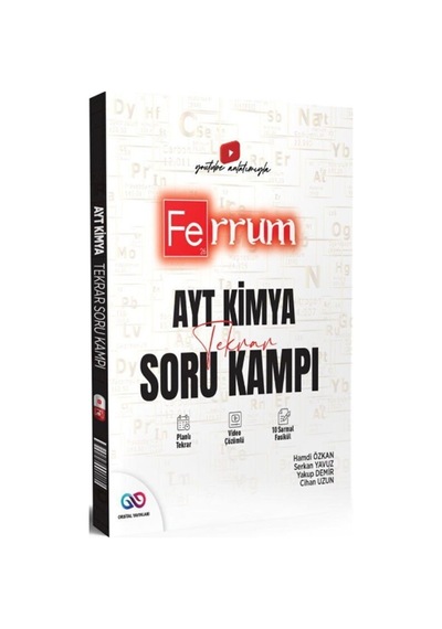 Ayt Kimya Ferrum Tekrar Soru Kampı Orbital Yayınları