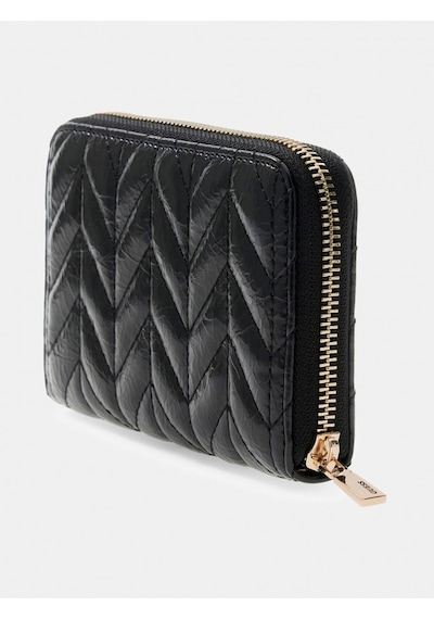 Guess Cheryl Orta Boy Fermuarlı Kadın Siyah Cüzdan Swtq9720140-bla