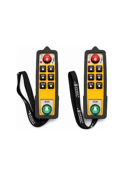 Yayu Yu-6 Vinç Radyo Uzaktan Kumanda Ac 220v 50-60hz Çift Kumandalı Kontrolör