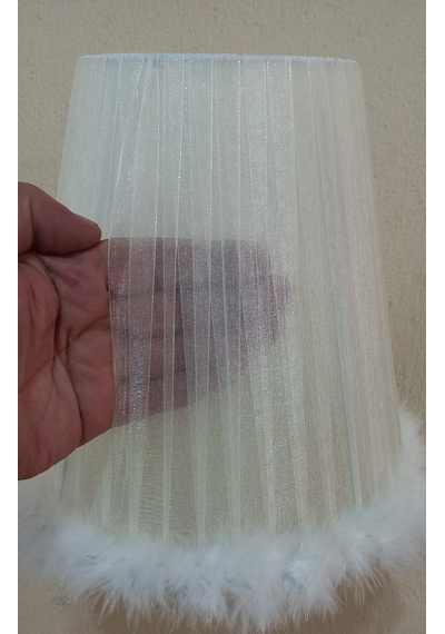 N-25 Krem Organze Yatak Odası Çocuk Ve Bebek Odası Avize Krem