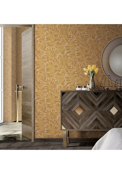 Adawall Seven 7812-5 Karışık Yaprak Desenli Duvar Kağıdı