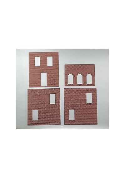 1/22.5 Components Stone Walls, Piko 62809