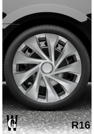 Opel Astra 16 İnç Jant Kapağı 4 Adet Gri G122