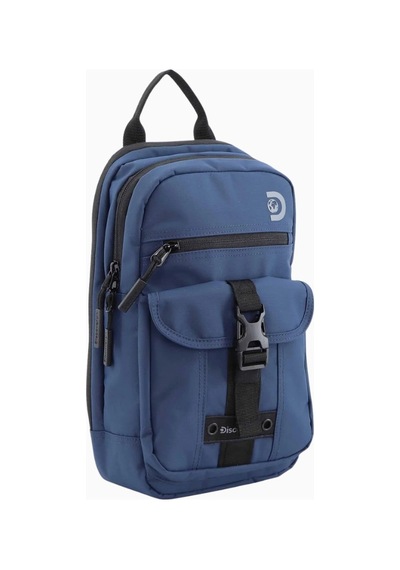 Discovery Shield Rfıd Korumalı Sürdürülebilir Sling Sırt Çantası Mavi 2