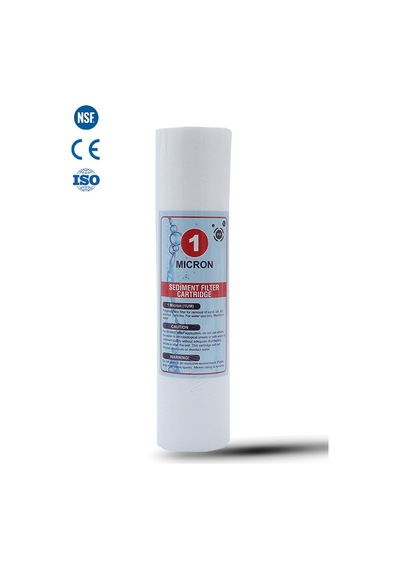 WaterMelon Açık Kasa Su Arıtma Cihazı 1 Mikron Sediment Spun Filtre