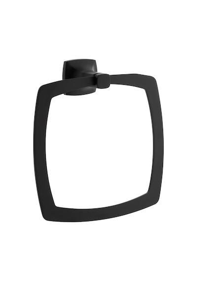 VitrA Base 400 A4412036 Halka Havluluk Mat Siyah