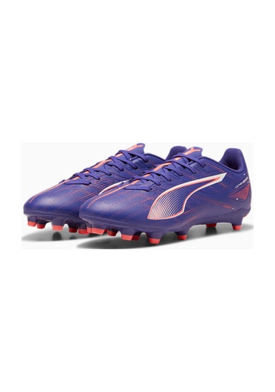 Puma Ultra 5 Play Erkek Krampon Fg/ag Çim Halı Saha Futbol Ayakkabısı Mavi - Pembe
