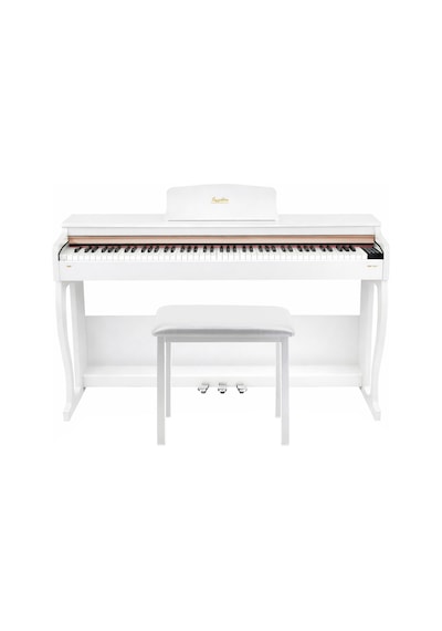 Jwin Sapphire Sdp-215 Çekiç Aksiyonlu 88 Tuşlu Dijital Piyano + Tabure - Beyaz