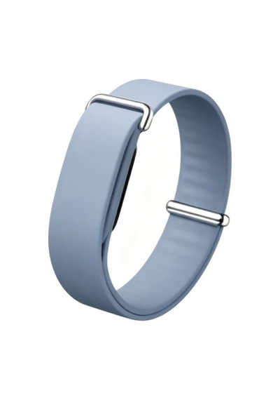 Google Fitbit Air Uyumlu Krd-162 Silikon Kordon - Mavi