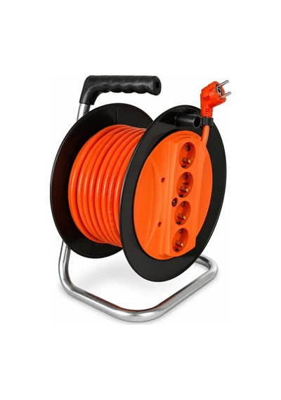 Makaralı Uzatma Kablosu 3x2.5mm- 20m/30m/40m/50m Güçlü Ve Dayanıklı 40 Metre