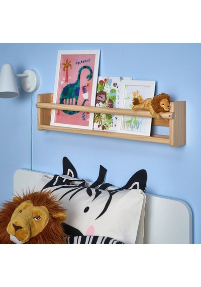 Ikea Djungelskog Peluş Oyuncak 13 Cm Sarı - Turuncu
