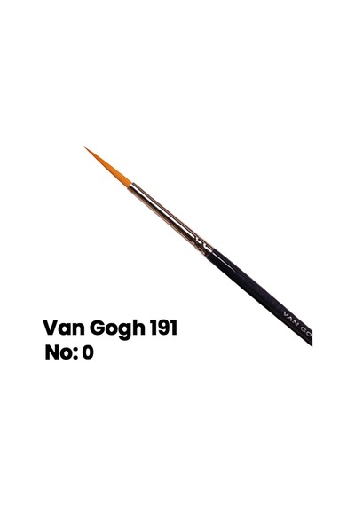 Talens Van Gogh 191 Seri Yuvarlak Uçlu Sulu Boya Fırçası No: 0