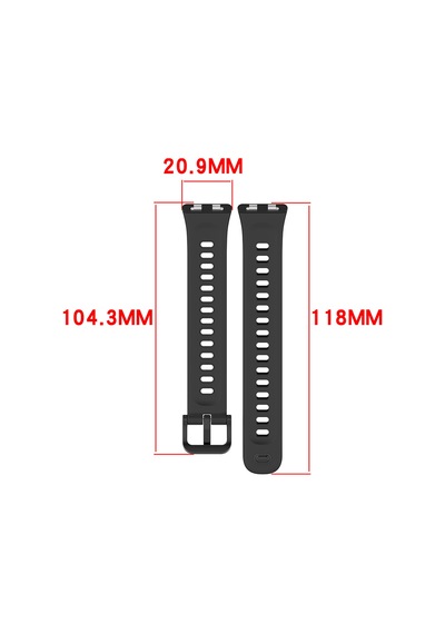 Huawei Band 11 / 11 Pro Kordon Spor Silikon Band Mix