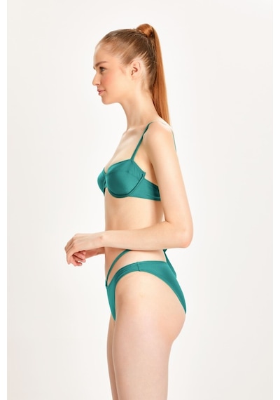 Too Salty Swimwear Kadın Yeşil Balenli Bikini Takımı 24s103st Renkli