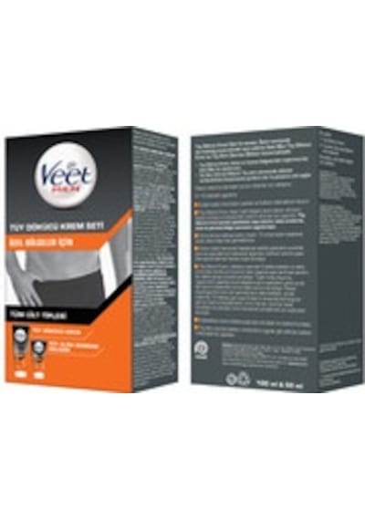 Veet Men Özel Bölgeler İçin Tüy Dökücü Krem 2 x 100 ML + Balsam 2 x 50 ML