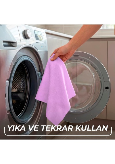 Actifibre Pro Kitchen Mikrofiber Bez, Pva Kaplama, İz Bırakmayan Tasarım