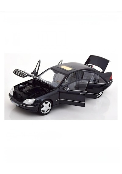 Norev 1:18 1999 Mercedes Benz S Classs S55 Amg W220 Füme Renk Model Araba