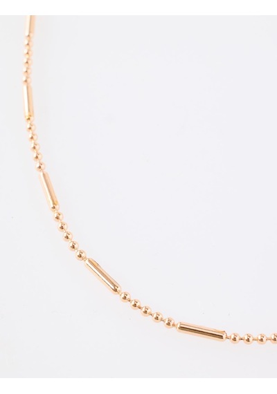 Jimmy Key Pembe Çubuk Figürlü Dorika Choker Kolye 6ww429336610