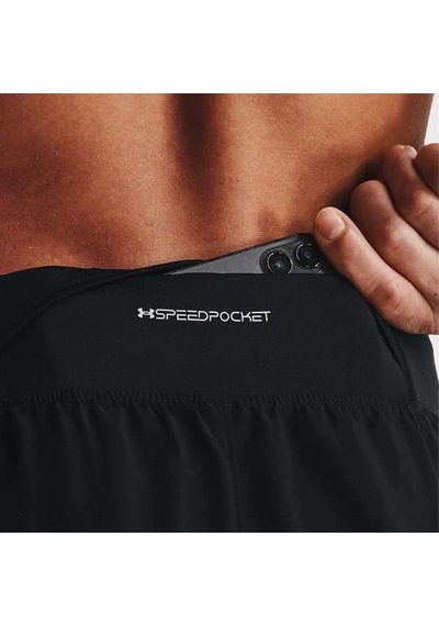 Under Armour Launch Elite 2ın1 7 Inch Erkek Siyah Şort