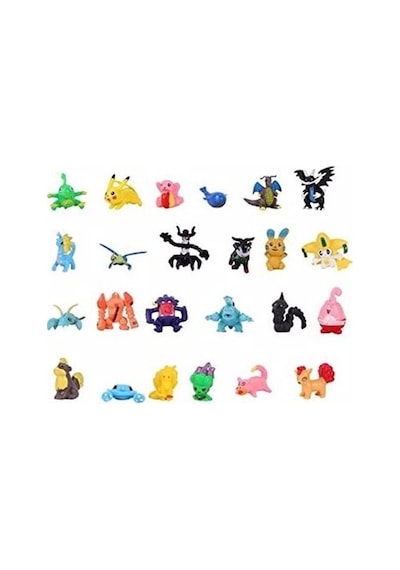 Pokemon Mini 24 Adet Figür Oyuncak