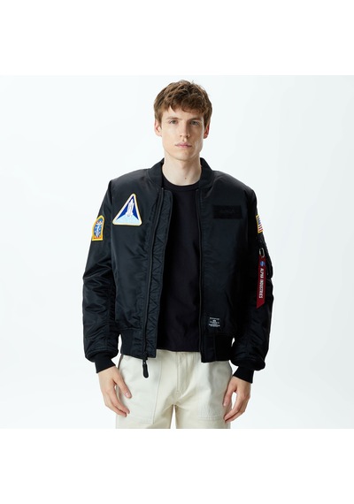 Alpha Industrıes Alpha Industries Nasa Ma-1 Flight Gen Erkek Siyah Ceket