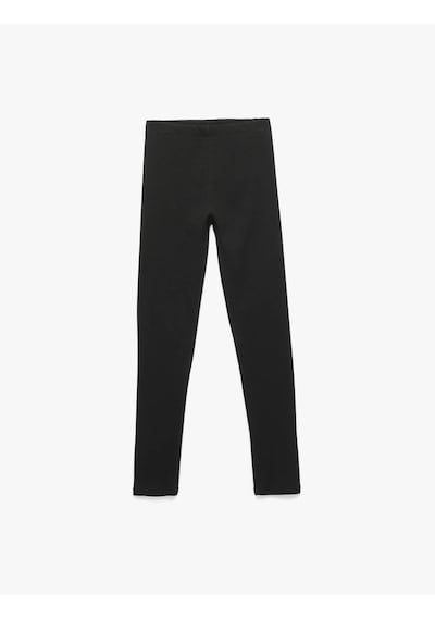 Koton Beli Lastikli Kaşkorse Pamuklu Ribanalı Basic Siyah Kız Çocuk Tayt 6wkg40017ak SiYAH Koton Beli Lastikli Kaşkorse Pamuklu Ribanalı Basic Siyah Kız Çocuk Tayt 6wkg40017ak SiYAH