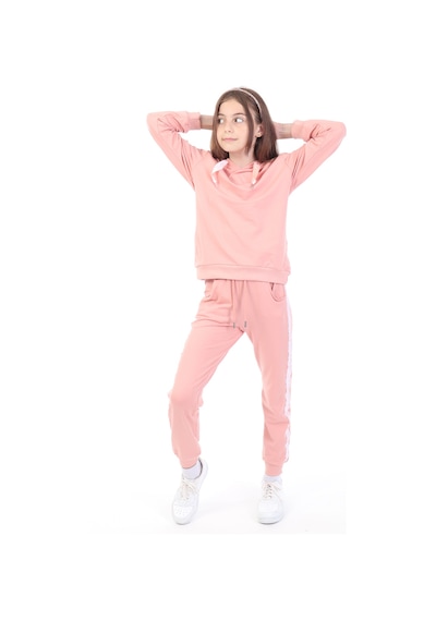 Toontoy Kids Toontoy Kız Çocuk Eşofman Takım Füme Melanj