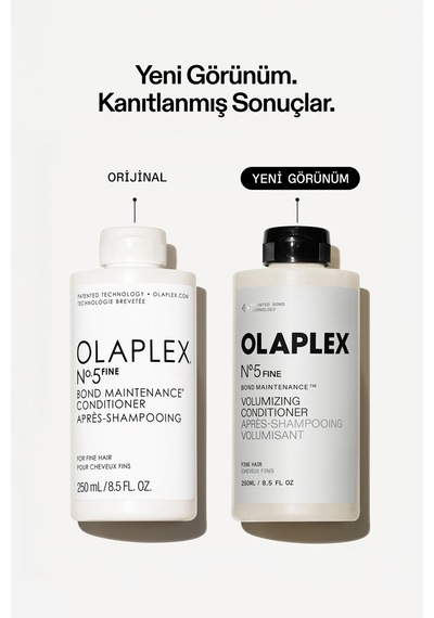 Olaplex No. 5 Fine Bond Maintenance Volumizing Conditioner İnce Orta Telli Saçlar İçin Hacim Veren Bakım Kremi 250 ML