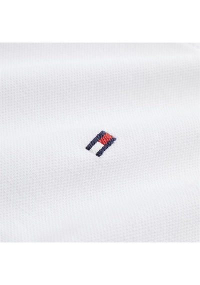 Tommy Hilfiger Core 1985 Slım Polo Erkek Beyaz T-shirt - Mw0mw17771