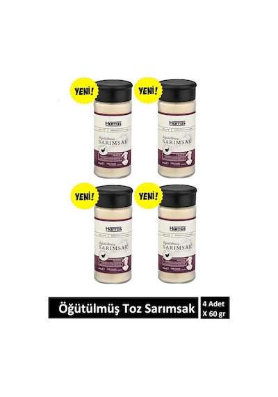 Öğütülmüş Sarımsak 60 Gr X 4 Adet 82850824